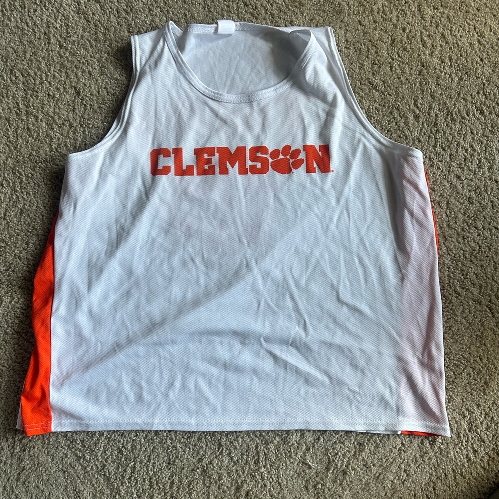 Clemson White and Orange Jersey